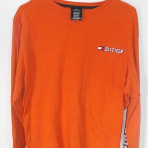 tommy hilfiger sweatshirt orange